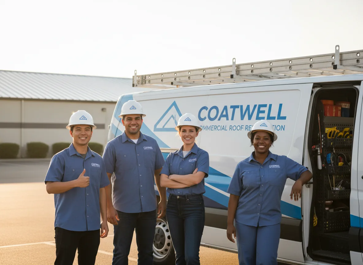 Commercial roof coating company in Bethpage, TN